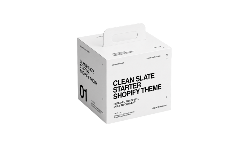 Clean Slate Starter preview